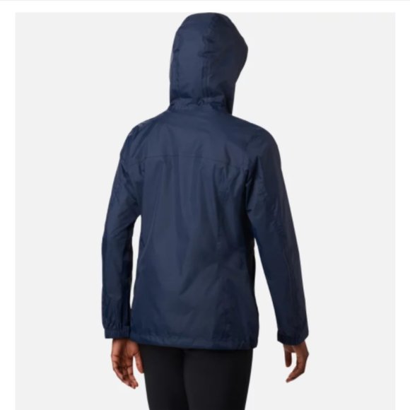 **SOLD** Women’s Columbia Navy Blue Rain Jacket - Picture 6 of 9